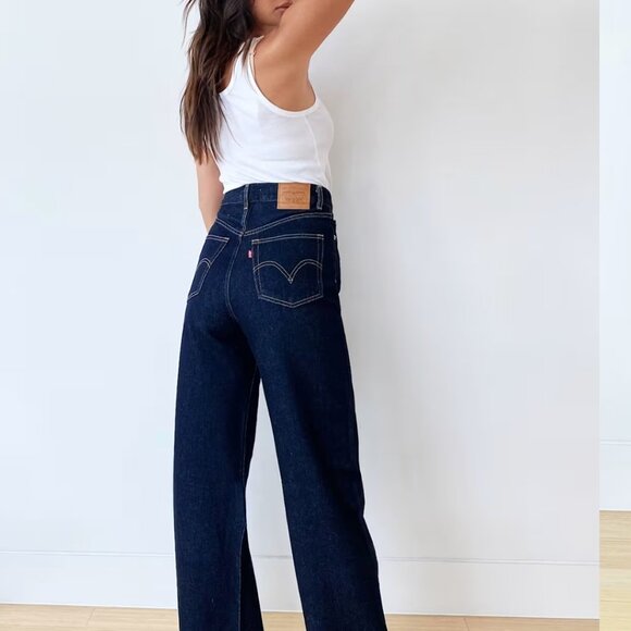 Levi's High loose ample Haut Jeans - Picture 4 of 5